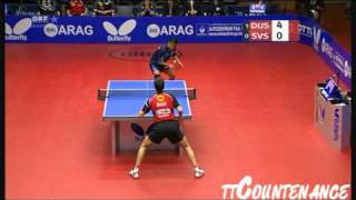 Champions League Timo BollChen Weixing [upl. by Hennahane628]