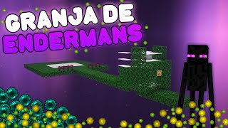 🔥 La MEJOR GRANJA de ENDERMANS en MINECRAFT JAVA 119 ✅ [upl. by Brooks]