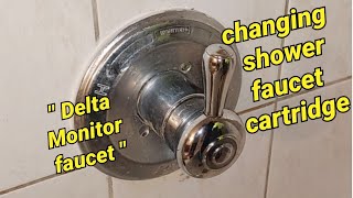 How to fix leaky Delta 1400 series shower faucet cartridge [upl. by Yruama597]