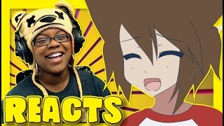 My voice on helium by Wolfychu  Story Time Animation Reaction [upl. by Long]