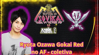 Ryota Ozawa Gokai Red  Coletiva do AF [upl. by Enilrahc]