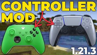 How To Play Minecraft Java with a Controller 1213 [upl. by Ahsinak48]