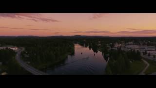 VANSBRO FROM ABOVE  4K [upl. by Llemaj]