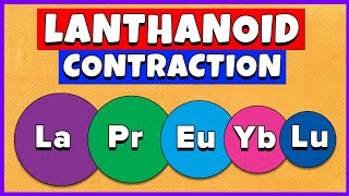 Lanthanoid Contraction  Causes of Lanthanide Contraction  Class 12 [upl. by Ferro]