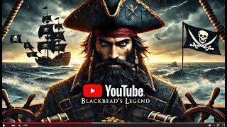 Pirates of the CaribbeanBlackbeard’s Legend  Pirate History  Blackbeard Ship Queen Anne’s Revenge [upl. by Conway]