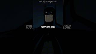 Batman You don’t need to be alone we don’t have to kill each other Let me help you please shorts￼ ￼ [upl. by Aikemahs103]