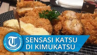 Sensasi Makan Katsu Dengan Menumbuk Bumbu Sendiri di Kimukatsu [upl. by Hintze]