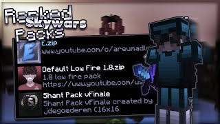 The BEST Ranked Skywars Texture Packs for Minecraft PVP FPS Boost  189 [upl. by Ennovyhc310]