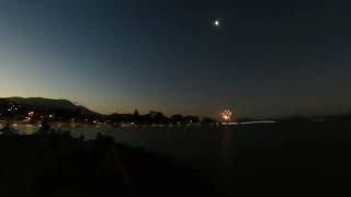 NYE 2130 Hobart family fireworks 202223 in 20 seconds from Sandy Bay [upl. by Aillemac906]