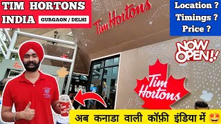 FINALLY TIM HORTONS IS HERE  TRYING WHOLE MENU  😍😍😍 [upl. by Othilia]