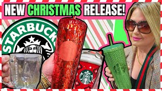 STARBUCKS COFFEE  Icicles and Prismatic Christmas Tumblers CHAPTER 1 HOLIDAY 2023 RELEASE CUP Day [upl. by Eerehs]