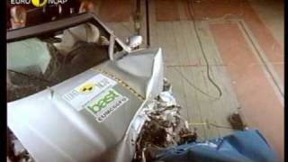 Euro NCAP  Mercedes Benz SLK  2002  Crash test [upl. by Adniram606]