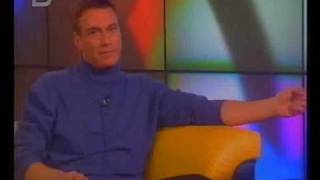 Jean Claude Van Damme in Slavis Show part 4 [upl. by Pardner134]