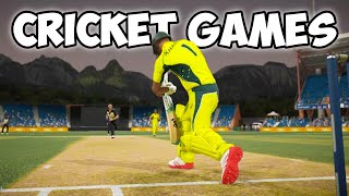 Top 5 Cricket games for Android amp ios  High graphics cricket games [upl. by Svend124]