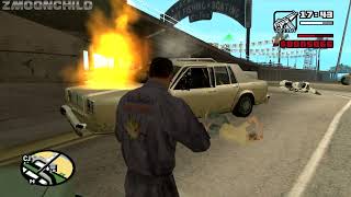 Starter Save  Part 44  GTA San Andreas No Money  complete walkthrough  achieving 1337 [upl. by Sabir]