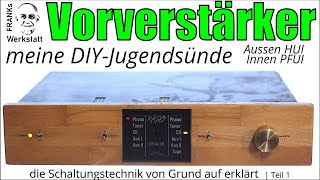 WIE EIN STÜCK DRAHT  mein einmaliger Prototyp  Class A  keine KoppelKondensatoren  DIY [upl. by Akilak386]