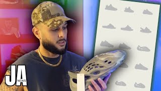 The YEEZY Foam Runner MX Granite Has A Major Problem  JA News [upl. by Autum]