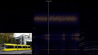 Bombardier IGBTVVVF Ruhrbahn M8DNF2 Flexity Classic Inductor recorded [upl. by Hildick]