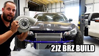 2JZ SUBARU BRZ BUILD EP1 [upl. by Acsot]