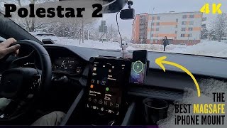 Polestar 2 with the NEW MagSafe mount [upl. by Deeas353]