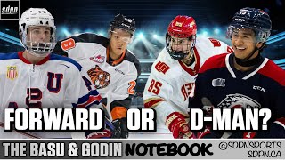 Should the Montreal Canadiens Draft a Forward or a Defenseman  The Basu amp Godin Notebook [upl. by Jehanna]