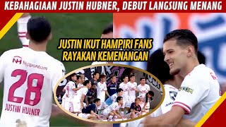 SEJARAHH🇮🇩‼️MOMENT SPESIAL JUSTIN HUBNER DEBUT BERSAMA CEREZO OSAKA [upl. by Mettah]