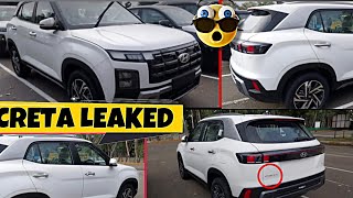 2024 Creta look 🤮  Exclusive Look at the Creta Facelift 2024 Leaked [upl. by Cowey]