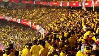 ISL KERALA BLASTERS FANS MEXICAN WAVE [upl. by Nyrhtakyram794]