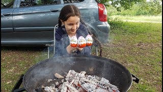 PRANKSABINA NE VEUT PAS LE BARBECUE AU POISSON [upl. by Olraced]