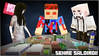 KEREM KOMİSER VE DABBE ŞEHRE SALDIRDI FİLMİ 😱  Minecraft ZENGİN FAKİR HAYATI [upl. by Zena]