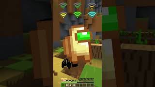 Totem of Undying vs Different WiFi shorts minecraft meme [upl. by Cochran542]