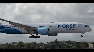 Spring 2024 Plane Spotting at Barbados Grantley Adams Airport [upl. by Pickar]