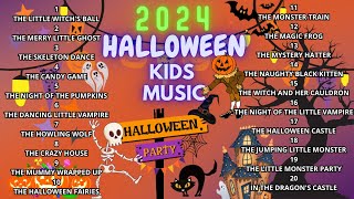 🎃 Halloween Songs KIDS 2024 🎃 Halloween Party Music 👻 Best PLAYLIST Halloween [upl. by Navlys]