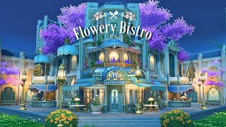 Flowery Bistro 🌺 Fontaine Design  Genshin Serenitea Pot Design [upl. by Mintun986]