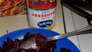 OCT 8 2024 TUESDAY Ocean Spray CRANBERRY SAUCE is dark amp dried out in ARKANSAS FOODRECALL [upl. by Reinaldos]