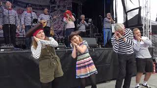 Falmouth Cornwall International Sea Shanties Festival 16th June 2024 Part 6 Sloopy Dog Shanties team [upl. by Chic276]