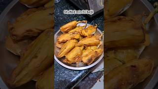 🌶Stuffed mirchi bajji  bajji pakoda shorts snacks yt [upl. by Nahtanha]