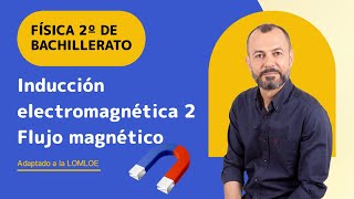 Inducción electromagnética 2 🧲 Flujo electromagnético🧵 Física 2 bachillerato 🎢 [upl. by Hanyaz]