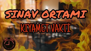 KIYAMET ORTAMI  SINAV ANINDA DEPREM OLUYOR [upl. by Atalya]