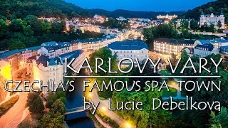 Karlovy Vary  Czechias Famous Spa Town  Timelapse Video 4K [upl. by Anelegna320]