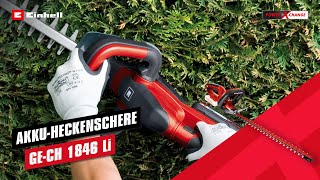 Einhell GECH 1846 Li Kit AkkuHeckenschere [upl. by Buzzell]