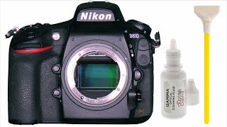 Sensor Cleaning Nikon Full Frame DSLR DIY [upl. by Ynohtnakram]