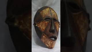 Baule Mask Ivory Coast [upl. by Sundin84]