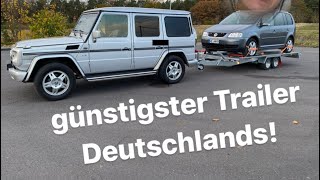 günstigster Autotrailer Deutschlands  was taugt der Pongratz LAT 400🔥 [upl. by Schilt327]