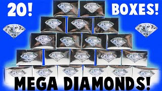 MEGA MEGA Diamond Dig It Unboxing 20 Boxes Did I Find a Diamond [upl. by Ilojna]