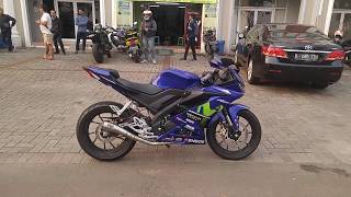 Suara Knalpot R9 GP Yamaha R15 V3 [upl. by Elka]