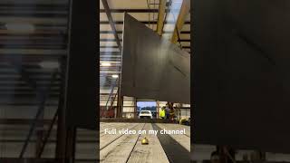 Wide sheet metal unload hotshot brainstorm logistics dispatch fypシ゚viral fyp youtube tiktok [upl. by Annodahs]