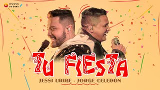 Jessi Uribe Jorge Celedón  Tu Fiesta l Video Oficial [upl. by Nnylirehs]