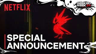 Netflix x CDPR x Cyberpunk  Special Announcement  Netflix [upl. by Margalit]