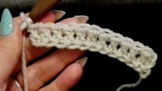 Al hakend stokjes opzetten  snelle uitleg  Foundation row double crochet [upl. by Aiekal248]